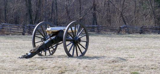 Model 1841 6 Pounder. Your barrels can't be too bright, or too brassy. These 6 pounders were prevalent in the early war, but were soon supplanted by larger smoothbores.